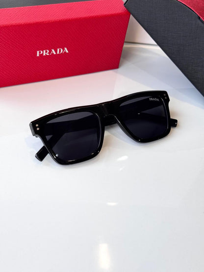 PRADA SHINY BLACK SUNGLASSES – PREMIUM COLLECTION